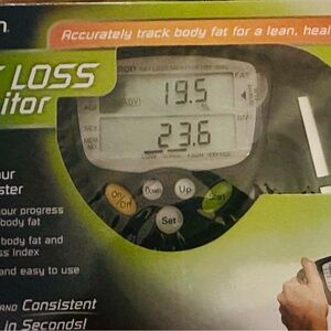 OMRON Body Fat Loss Monitor with Digital Display- LIKE NEW, Works Great